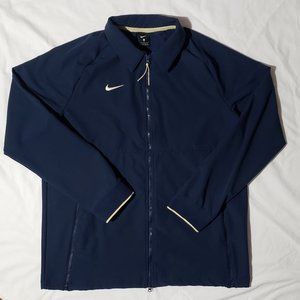 NIKE THERMA MIDWEIGHT FOOTBALL JACKET NAVY LARGE
